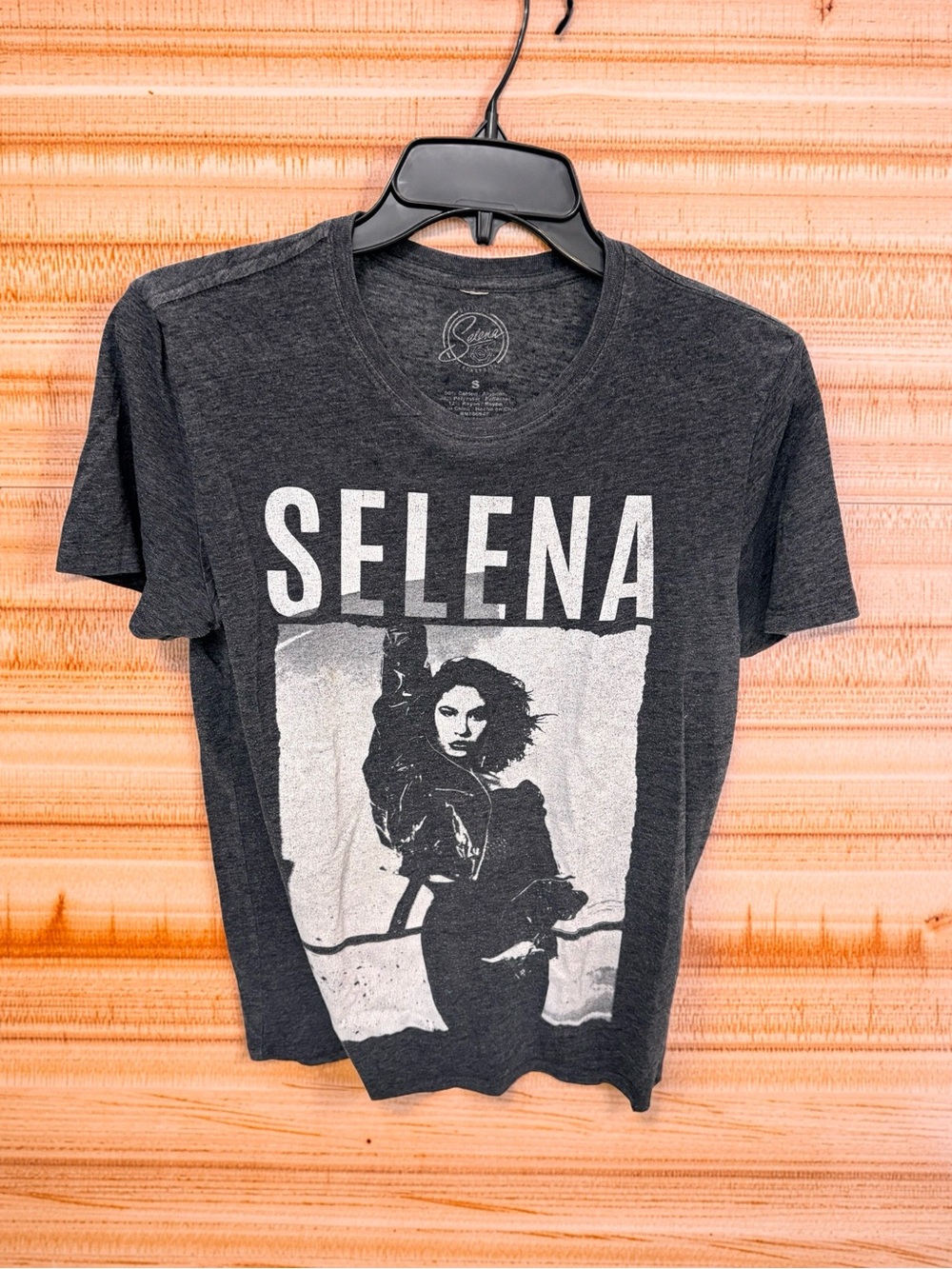 Selena Graphic Tee - Charcoal Women’s Top